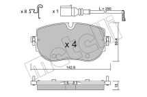 Колодки тормозные (передние) Audi Q4 e-tron 21-/Skoda Enyaq iV 20-/VW ID.4/ID.5 20- (диск d=330mm)