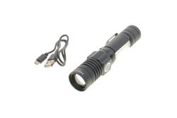 Фонарик аккумуляторный 800Lm 2IN1 CREE T6 LED+COB/10W (USB) Фонарик аккумуляторный 800Lm 2IN1 CREE T6 LED+COB/10W (USB)