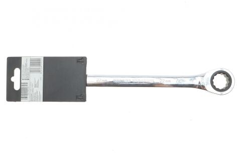 Ключ рожково-накидной с трещоткой 22 mm 72 зуб. L-250 mm