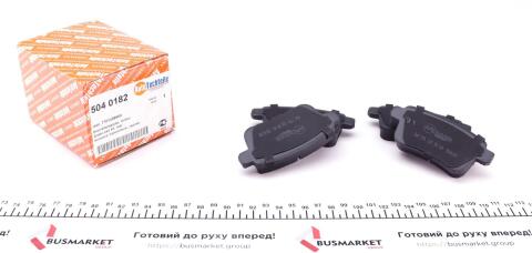 Колодки гальмівні (задні) Renault Kangoo 08- Колодки гальмівні (задні) Renault Kangoo 08-