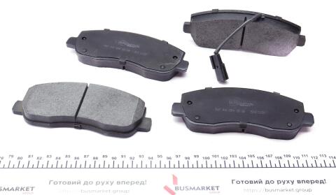 Колодки гальмівні (передні) Renault Master/Opel Movano 10- Колодки гальмівні (передні) Renault Master/Opel Movano 10-