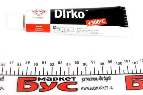 Герметик ELRING Dirko (-60°C +300°C) 70мл (черный) (заменено 006.553)