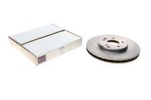 Диск гальмівний (передній) MB C-class (W203/CL203/S203)/E (W210/S210) 96-07 (300x28)