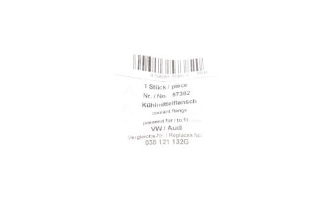 Фланец системы охлаждения VW T5 1.9TDI 03- Фланец системы охлаждения VW T5 1.9TDI 03-
