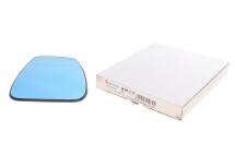 Стекло зеркала (с подогревом) Renault Laguna III 07-(L)