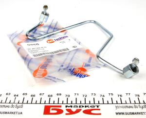 Трубка паливна високого тиску MB OM601 2.3D (2 циліндра) (0855)