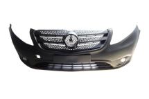 Бампер (передній) MB V-class (W447) 14- (з отвором для протитуманки) Бампер (передній) MB V-class (W447) 14- (з отвором для протитуманки)