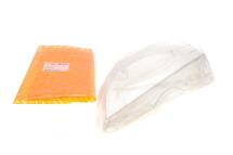 Скло фари MB C-class (W204) 07-11 (L)