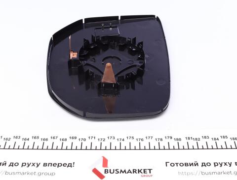 Скло дзеркала (з підігрівом) Citroen Berlingo/ Peugeot Partner 08-12 (L)