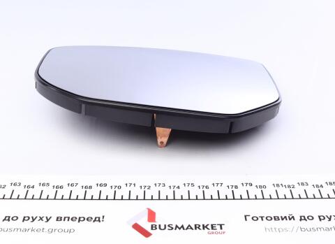 Скло дзеркала (з підігрівом) Citroen Berlingo/ Peugeot Partner 08-12 (L)