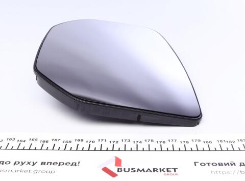 Скло дзеркала (з підігрівом) Citroen Berlingo/ Peugeot Partner 08-12 (L)