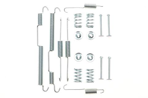 Комплект пружинок колодок ручника Fiat Ducato 94- (250x56) (Bendix) Комплект пружинок колодок ручника Fiat Ducato 94- (250x56) (Bendix)