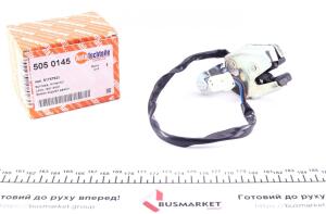 Замок дверей (задніх/знизу/L) Fiat Doblo 01- (електричний)