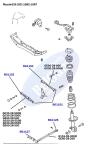 Сайлентблок рычага (заднего/внутри) Mazda 323/626