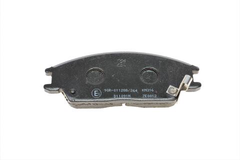 Колодки тормозные (передние) Hyundai Accent I/II 89-06/Getz 02-11 (Akebono)