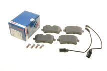 Колодки гальмівні (задні) Audi A8 09- / A7 Sportback 13-18 (Lucas) Q+ (з датчиками)