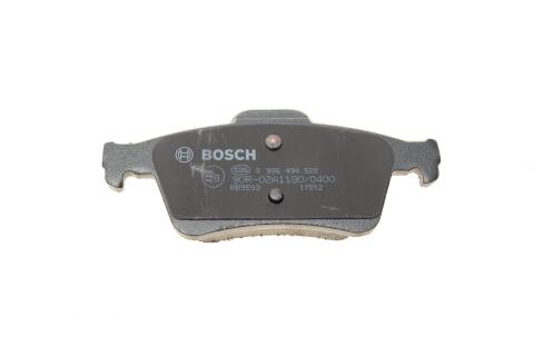 Комплект тормозных колодок (задних) Citroen C5/Ford C-Max 07-/Focus/Connect 04-13/Renault Laguna 07-15/Volvo