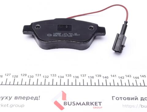 Колодки гальмівні (передні) Fiat Doblo/Citroen Nemo/Peugeot Bipper 08- (Bosch)