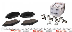 Колодки гальмівні (передні) Fiat Panda/Fiorino 1.2/1.3D 03-