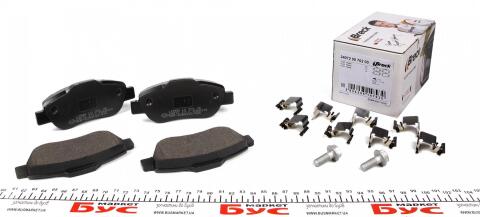 Колодки гальмівні (передні) Fiat Panda/Fiorino 1.2/1.3D 03- Колодки гальмівні (передні) Fiat Panda/Fiorino 1.2/1.3D 03-