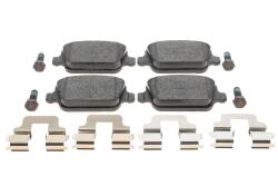 Тормозные колодки (задние) Ford Kuga 08-/Mondeo 07-15 (TRW) (к-кт планок поддержки прижимных) Тормозные колодки (задние) Ford Kuga 08-/Mondeo 07-15 (TRW) (к-кт планок поддержки прижимных)