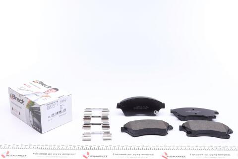 Колодки гальмівні (передні) Chevrolet Aveo 11-/Opel Astra J 09- Колодки гальмівні (передні) Chevrolet Aveo 11-/Opel Astra J 09-