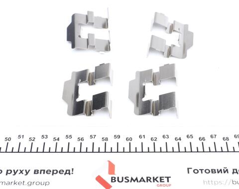 Колодки гальмівні (передні) Citroen C4/Peugeot 308 II/SW 13- (Mando) Колодки гальмівні (передні) Citroen C4/Peugeot 308 II/SW 13- (Mando)