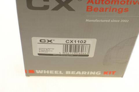 Подшипник ступицы (задней) Fiat Scudo 07- (+ABS) (барабанные тормоза)