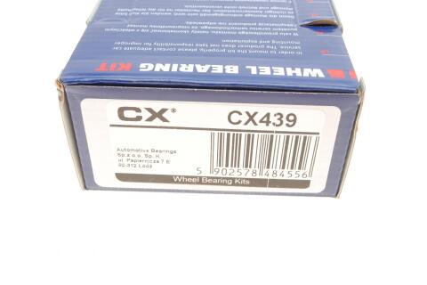 Підшипник маточини (задньої) Ford Fiesta 01- (29x53x37) (+ABS)