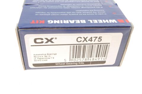 Подшипник ступицы (передней) Fiat Doblo 01- (+ABS) (37x72x37) Подшипник ступицы (передней) Fiat Doblo 01- (+ABS) (37x72x37)