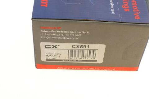 Підшипник маточини (задньої) Peugeot Partner 96- (+ABS)