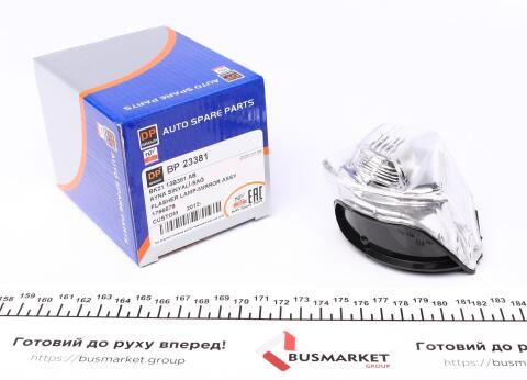 Повторювач повороту на дзеркало Ford Custom 12- (R) (білий)