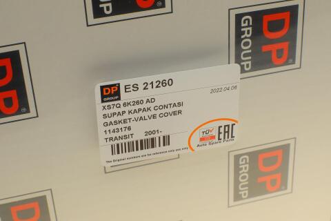 Прокладка кришки клапанів Ford Transit 2.0/2.4 TDCi 00- Прокладка кришки клапанів Ford Transit 2.0/2.4 TDCi 00-