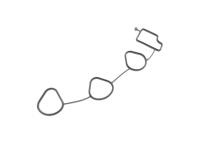 Прокладка колектора впускного Daewoo Matiz 0.8i 98- Прокладка колектора впускного Daewoo Matiz 0.8i 98-
