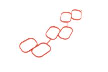 Прокладка впускного коллектора Toyota Land Cruiser 4.0 02-10