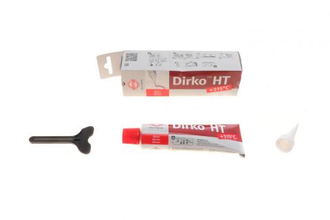 Герметик Dirko HT (-60°C +315°C) 70мл (красный)