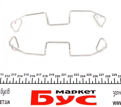 Планка супорта (переднього) прижимна (к-кт) VW T4 90-03 (Ate)