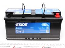 Аккумуляторная батарея 110Ah/850A (392x175x190/+R/B13) Excell