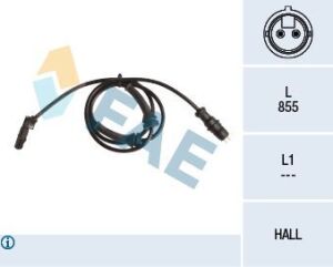 Датчик ABS (задній) Renault Megane II/Scenic II 1.4-2.0 02-