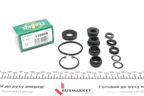 Ремкомплект циліндра гальмівного (головного) Peugeot 306/Renault Megane I/VW Golf II (d=20,6mm) Bendix