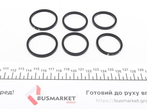 Ремкомплект супорта (переднього) Audi A6 10- (d=32/34/38mm) (+6 поршнів) (Brembo)