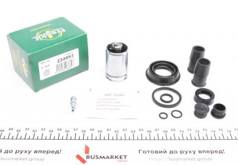 Ремкомплект суппорта (заднего) Toyota Yaris 05- (d=34mm) (+поршень с механизмом) (Ate)