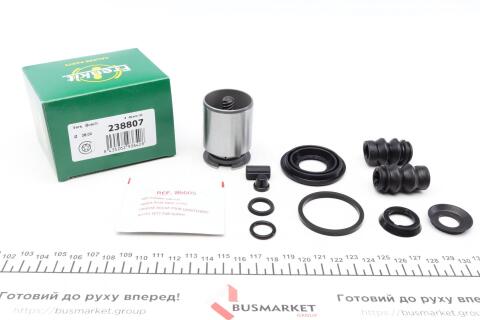 Ремкомплект супорта (заднього) (R) Renault Kangoo 97- (d=38mm) (+поршень з механізмом) (Bosch)