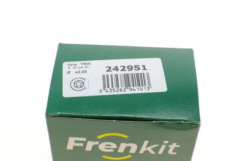 Ремкомплект супорта (заднього) BMW X3 (F25)/X4 (F26) 14-18 (d=42mm) (+поршень) (Trw)