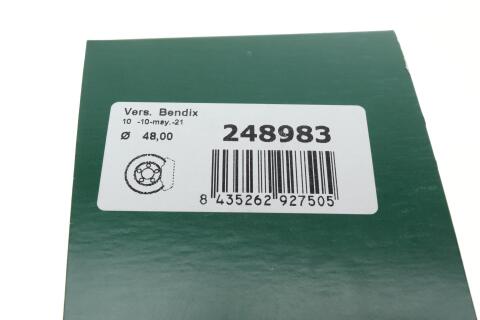 Ремкомплект супорта (переднього) Peugeot J9/J7 70-87 (d=48mm) (+2 поршня) (Bendix) Ремкомплект супорта (переднього) Peugeot J9/J7 70-87 (d=48mm) (+2 поршня) (Bendix)