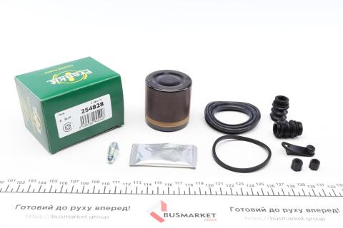 Ремкомплект суппорта (переднего) Citroen C4/Peugeot 301 12- (d=54mm) (+поршень) (Mando)