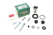 Ремкомплект супорта (заднього) Hyundai i20/Kia Picanto 11- (d=34mm) (+поршень/направляюча) (Mobis)