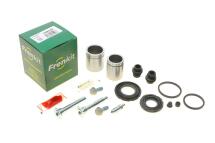Ремкомплект суппорта (переднего) Honda Accord 08- (d=38/43mm) (+2 поршня/направляющая) (Akebono)