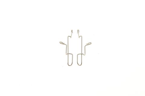 Планка суппорта (переднего) прижимная (к-кт) Citroen BX/ZX/AX 86-97/Peugeot 306/405 91-01 (Bendix)