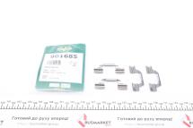 Планка супорта (заднього) прижимна (к-кт) VW Golf IV 97-05 (Lucas)